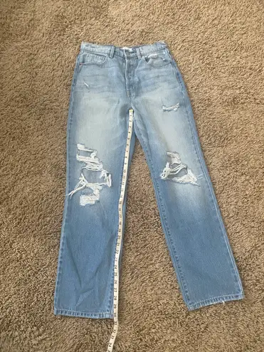 Cello Distressed Dad Jeans