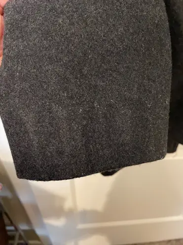 Dana Buchman Woman’s Charcoal Gray Peacoat