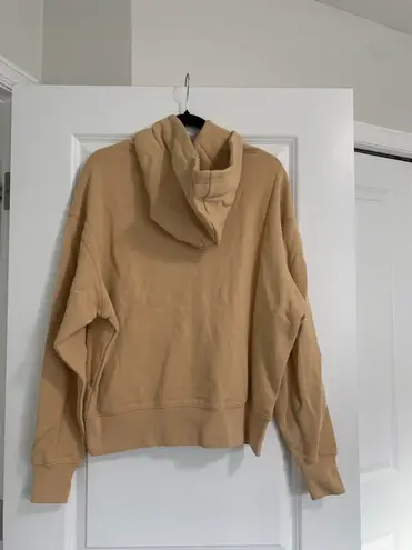 We Wore What NEW Oversized Tan Hoodie Size XS