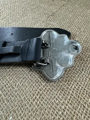 Olga Santini Womens Italian Designer Leather Belt XLrg