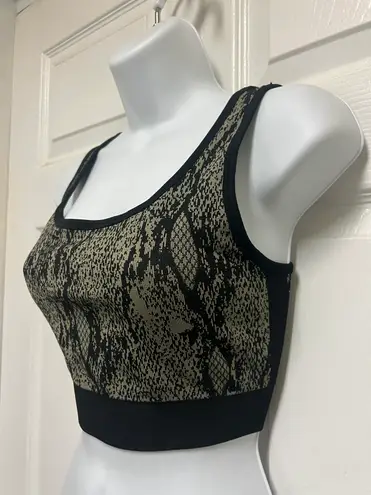 Fabletics Kamila Snakeskin Seamless Bra