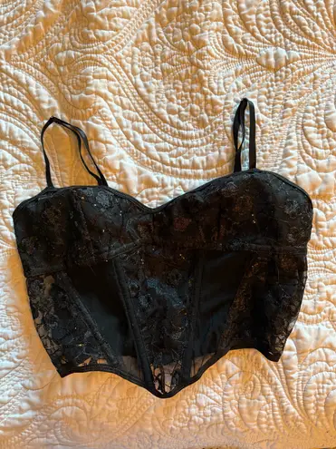 SheIn Corset Sparkly thumbnail 2