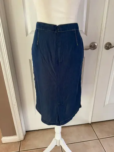 Punt Roma Lyocell Pencil Midi Skirt