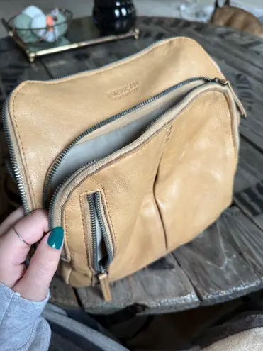 American Leather Co. Backpack Purse Tan