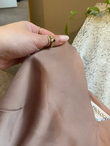 Prologue Satin Midi Dress