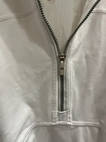 Lululemon White Zip-Up Jacket