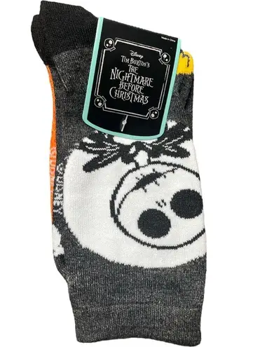 Disney  Tim Burtons The Nightmare Before Christmas Crew Socks 3 Pack