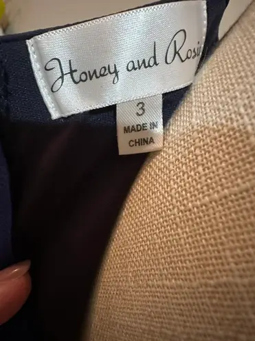 Honey and Rosie Blue Semi-formal Dress