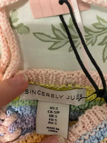 Sincerely Jules Crocheted Top️