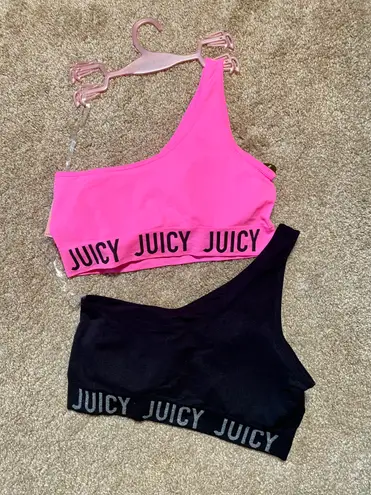 Juicy Couture One Shoulder High Support 2Pack Bra