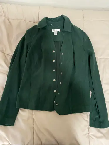 Christopher & Banks Army Green Jacket