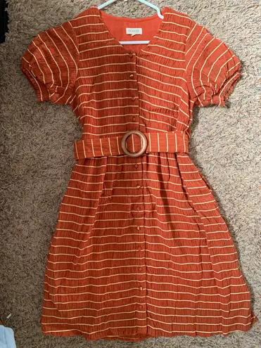 Roolee Dress Orange