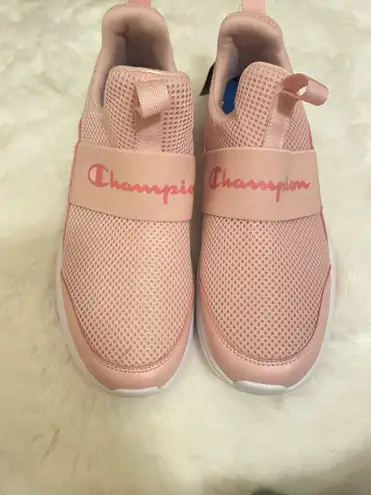 Champion Pink   slip on Sneakers New