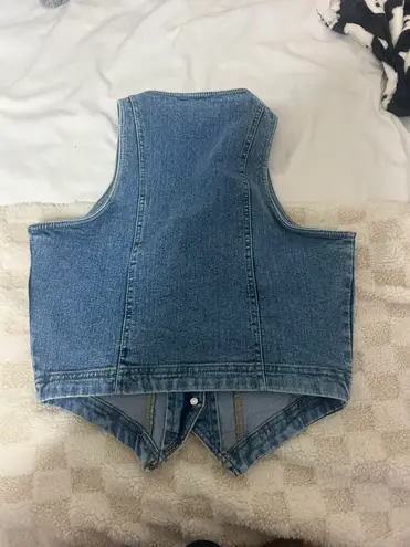 jean vest