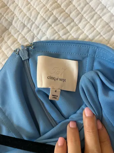 Cinq à Sept Cinq a sept blue dress