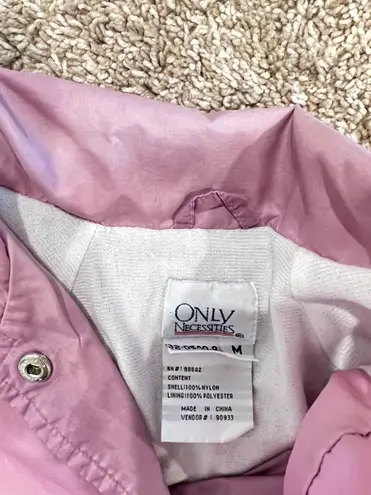 Pink Raincoat Size M