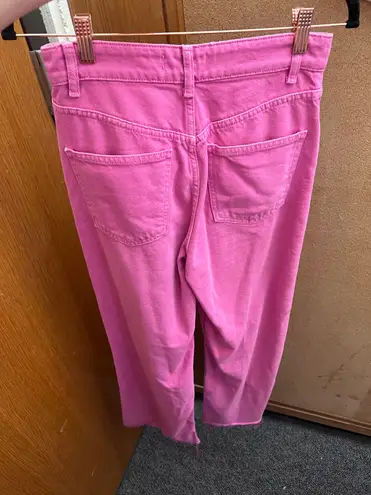 ZARA Pink Mom Jeans