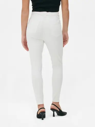 Denim & Co White Skinny Jeans Size 2