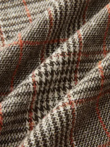 Commence Commense Brown Plaid Belted Plaid High-Waisted Pants Small NWT  thumbnail 3