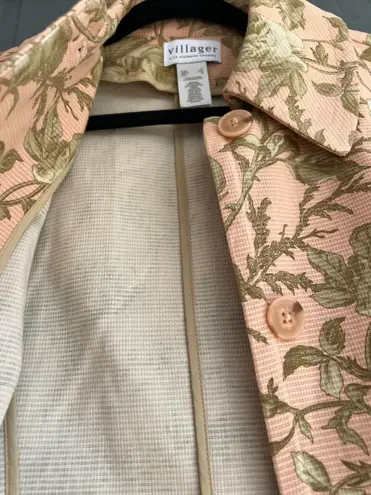 Villager Vintage Floral Long Shacket