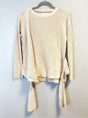 Brochu Walker Sweater Greys Wrap Sweater in Paloma Melange Sz XS EUC