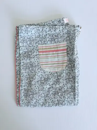 Derek Rose Vintage Pajama Pants M Floral Stripe Cotton Lounge Trousers New Rare