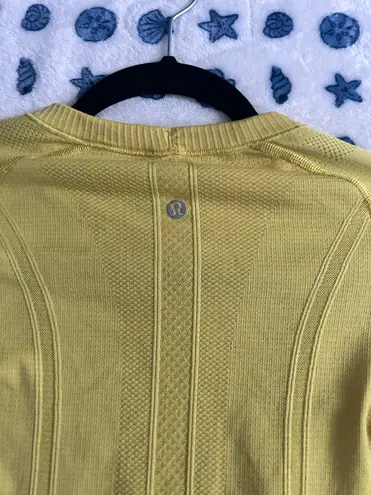 Lululemon Swiftly Tech Long Sleeve Yellow