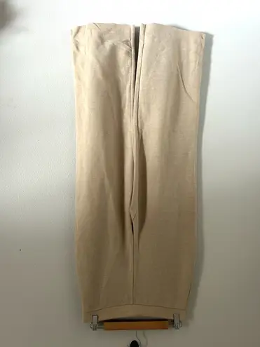 Double Zero Latte Raw Hem  wide leg sweatpants by  New medium 