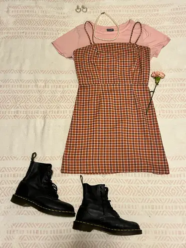 Aeropostale Plaid Mini Dress