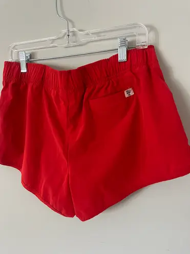 Billabong Red Athletic Shorts