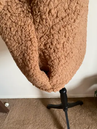 Zenana Premium Teddy bear pullover Camel