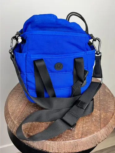 Lululemon  Dash All Day Bucket Bag RARE Wild Bluebell Adjustable Crossbody Strap - Image 1