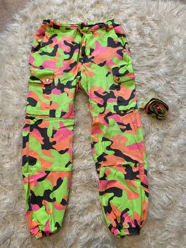 Camo Jogger Pants Multiple Size L