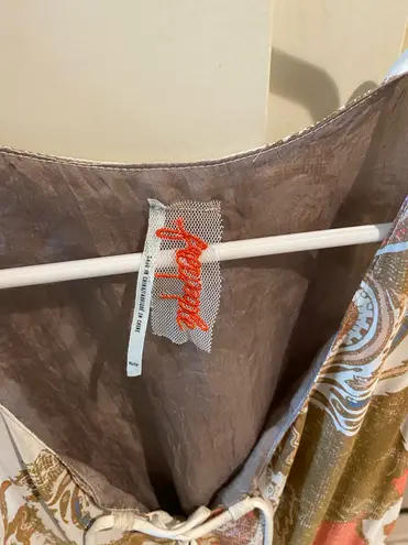 Free People  mini dress with boho vibe 