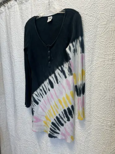 Victoria's Secret VS PINK Tie Dye Thermal Dress Large 