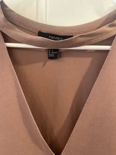 Forever 21 Cut Out V Neck