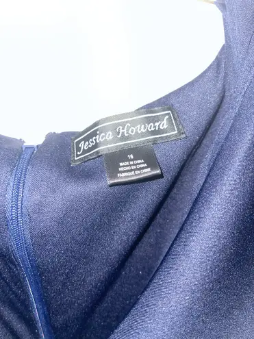 Jessica Howard Navy Formal Dress