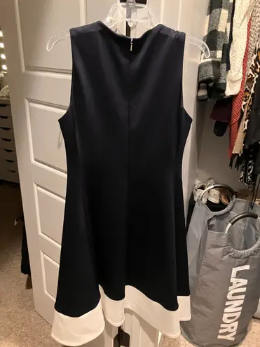 DKNY Fitted Zip-Up Dress