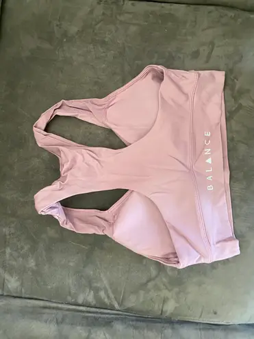 Balance Athletica Vitality Pink Sports Bra