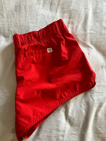 Billabong Red Athletic Shorts
