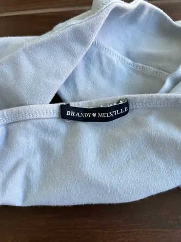 Brandy Melville Blue Crop Top