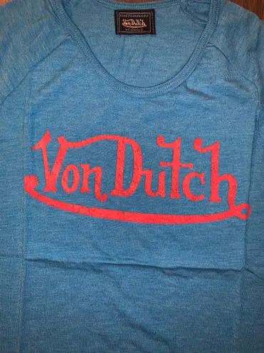 Von Dutch Y2k Baby tee