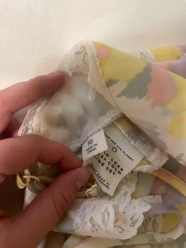 Glassons Floral Tie Back Top