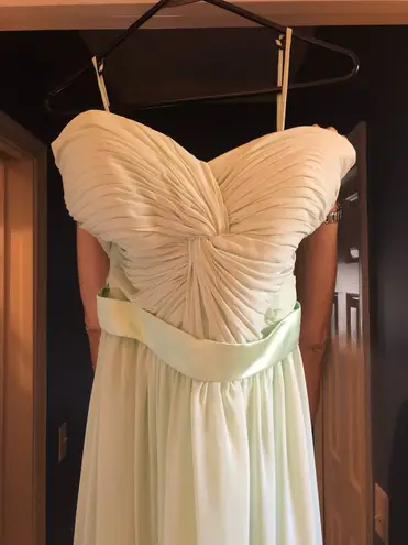 Mint Green Prom Dress Size 6