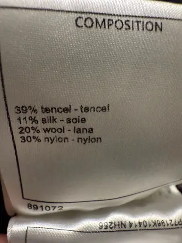 Navy Knit Vest with Contrast Trim and Rhinestone Button Detail Blue