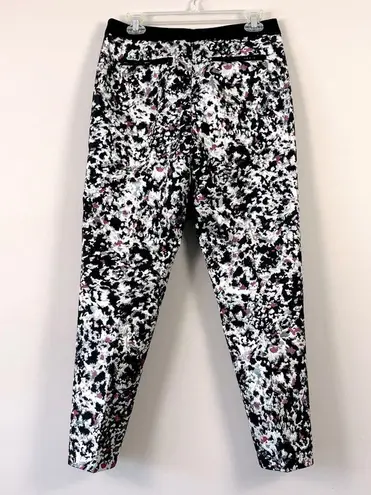 Sandro Paris Jacquard Metallic Printed Trousers Size 38