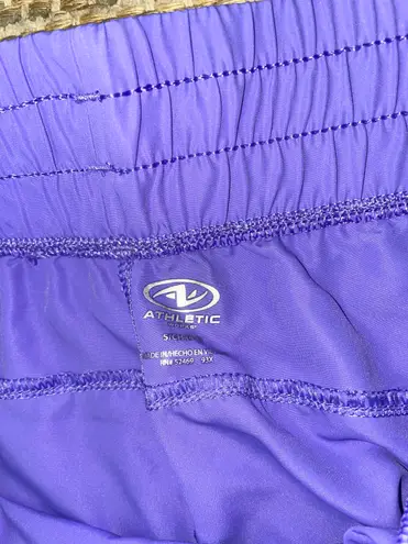 Athletic Works Purple Fluorescent Athletic Shorts