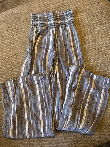 Striped Flare Pants Multi