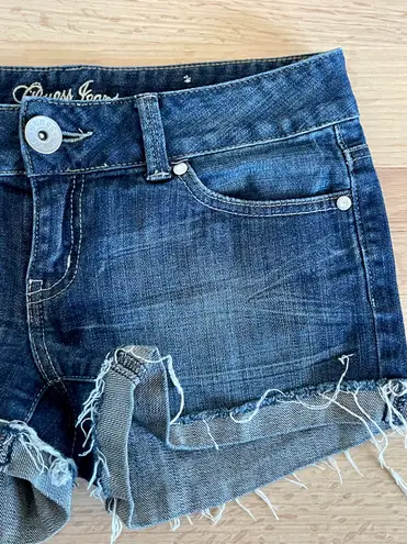 Guess womens blue jean Shorts