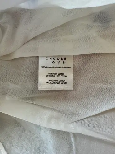 Generation Love Fiona Peony Dress in Peony Blossom White Size S